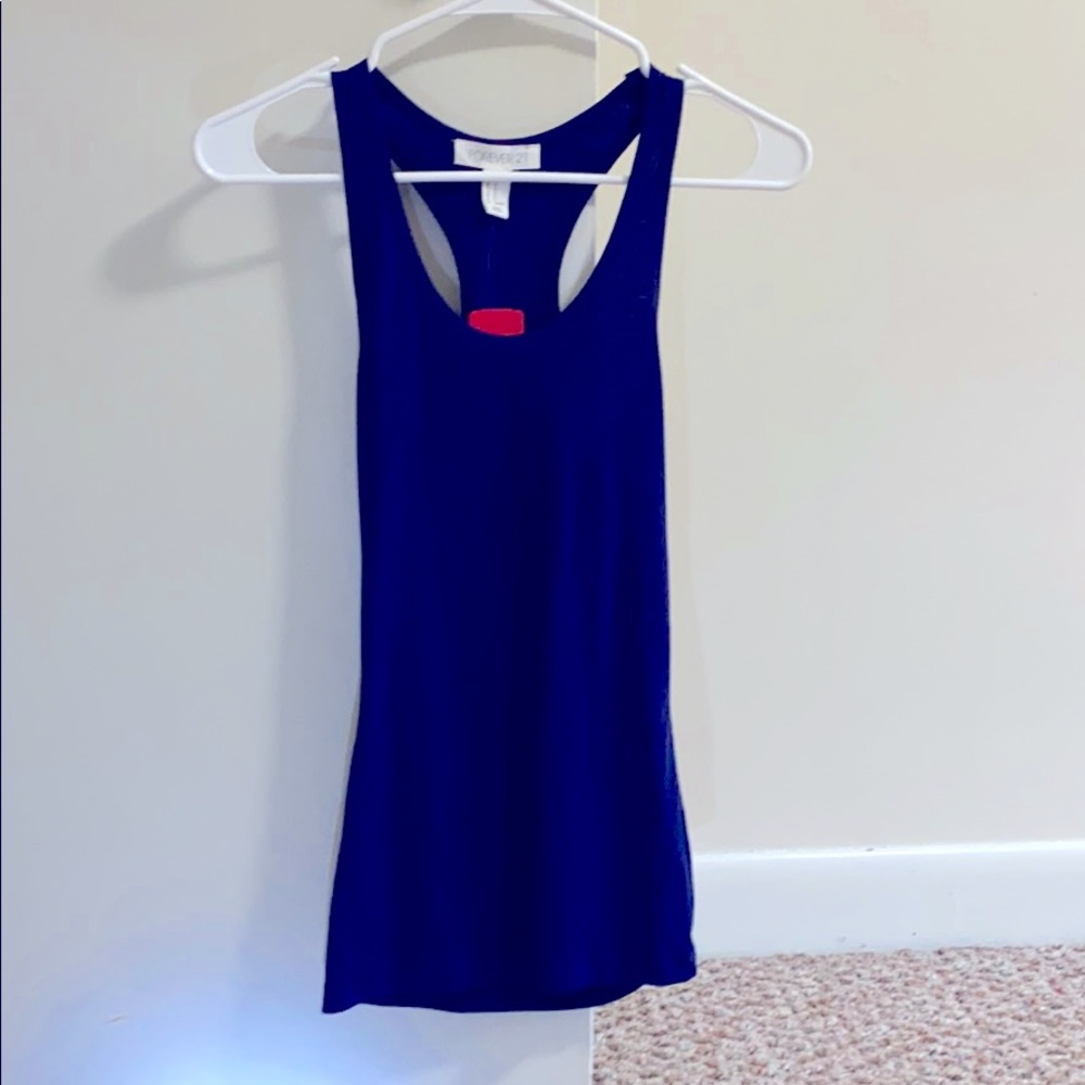 Racerback tank top